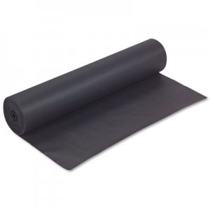 Pacon 63300 Rainbow Duo-Finish Colored Kraft Paper, 35 lbs., 36" x 1000 ft, Black