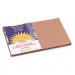 SunWorks 6907 Construction Paper, 58 lbs., 12 x 18, Light Brown, 50 Sheets/Pack