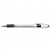 Pentel PENBK90A R.S.V.P. Stick Ballpoint Pen, .7mm, Trans Barrel, Black Ink, Dozen