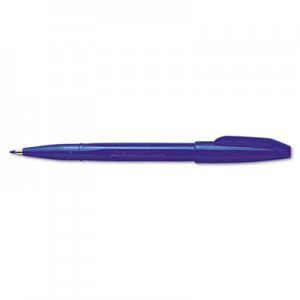 Pentel Arts PENS520C Sign Pen, .7mm, Blue Barrel/Ink, Dozen