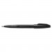 Pentel Arts PENS520A Sign Pen, .7mm, Black Barrel/Ink, Dozen