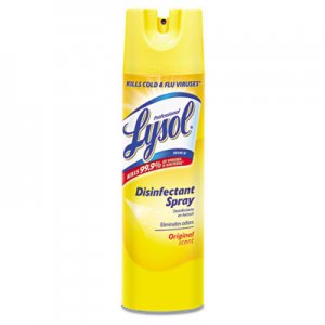 Professional LYSOL Brand 04650CT Disinfectant Spray, Original Scent, 19 oz Aerosol, 12 Cans/Carton