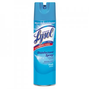 Professional LYSOL Brand 04675CT Disinfectant Spray, Fresh Scent, 19 oz Aerosol, 12 Cans/Carton