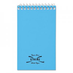 National 31120 Wirebound Memo Book, Narrow Rule, 3 x 5, White, 60 Sheets