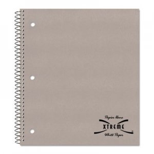 National 33709 Subject Wirebound Notebook, College/Margin Rule, 11 x 8 7/8, White, 80 Sheets