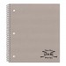 National 33709 Subject Wirebound Notebook, College/Margin Rule, 11 x 8 7/8, White, 80 Sheets