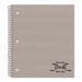 National 33709 Subject Wirebound Notebook, College/Margin Rule, 11 x 8 7/8, White, 80 Sheets