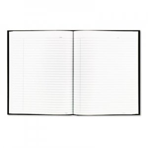 Blueline A9 Business Notebook w/Black Cover, College Rule, 9-1/4 x 7-1/4, 192-Sheets