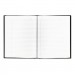 Blueline A9 Business Notebook w/Black Cover, College Rule, 9-1/4 x 7-1/4, 192-Sheets