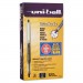 Uni-Ball 1734903 Vision Needle Roller Ball Stick Liquid Pen, Black Ink, Fine, Dozen