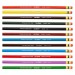 Prismacolor 20516 Col-Erase Colored Woodcase Pencils w/ Eraser, 12 Assorted Colors/Set