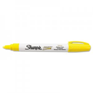 Sharpie 35554 Permanent Paint Marker, Medium Point, Yellow