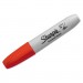 Sharpie 38202 Permanent Marker, 5.3mm Chisel Tip, Red, Dozen