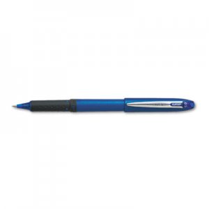 Uni-Ball 60705 Grip Roller Ball Pen, Blue Ink, Micro, Dozen
