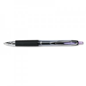 Uni-Ball 70221 Signo Gel 207 Roller Ball Retractable Gel Pen, Purple Ink, Medium, Dozen