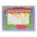 TREND TEPT2954 Congratulations Certificates, 8-1/2 x 11, White Border, 30/Pack