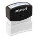 Universal UNV10058 Message Stamp, E-MAILED, Pre-Inked One-Color, Blue