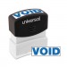 Universal UNV10071 Message Stamp, VOID, Pre-Inked One-Color, Blue