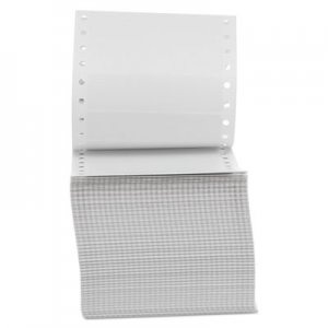 Universal UNV70104 Dot Matrix Printer Labels, Dot Matrix Printers, 0.94 x 3.5, White, 5,000/Box