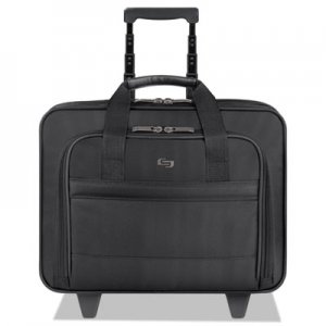 Solo USLB1004 Classic Rolling Case, 15.6", 15 47/50" x 5 9/10" x 12", Black