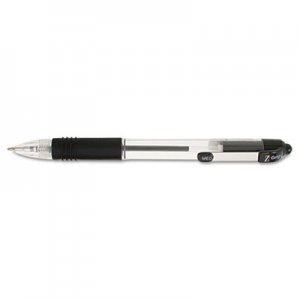 Zebra 22210 Z-Grip Retractable Ballpoint Pen, Black Ink, Medium, Dozen