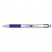 Zebra 27120 F-301 Ballpoint Retractable Pen, Blue Ink, Fine