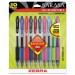 Zebra 46881 Sarasa Retractable Gel Pen, Assorted Ink, Medium, 10/Pack