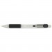 Zebra 52410 Z-Grip Mechanical Pencil, HB, .7mm, Clear, Dozen