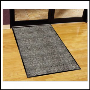 Guardian 74030530 Silver Series Indoor Walk-Off Mat, Polypropylene, 36 x 60, Pepper/Salt