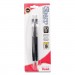 Pentel PENP205BP2K6 Sharp Mechanical Pencil, 0.5 mm, HB (#2.5), Black Lead, Black Barrel, 2/Pack