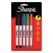 Sharpie 37675PP Permanent Markers, Ultra Fine Point, Assorted Colors, 5/Set