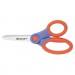 Westcott 14596 Soft Handle Kids Scissors with Antimicrobial Protection, 5" Blunt
