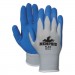 MCR CRW96731S Flex Seamless Nylon Knit Gloves, Small, Blue/Gray, Pair