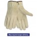 Memphis 3215M Economy Leather Driver Gloves, Medium, Beige, Pair