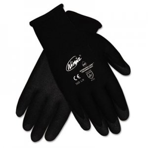 Memphis N9699M Ninja HPT PVC coated Nylon Gloves, Medium, Black, Pair