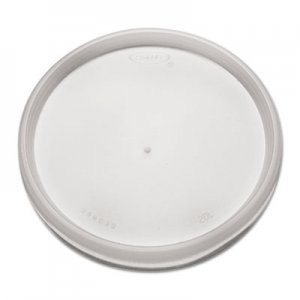 Dart 20JL Plastic Lids, for 8, 12, 16oz Hot/Cold Foam Cups, Vented, 1000/Carton