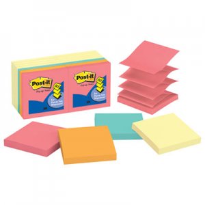 Post-it Pop-up Notes MMMR33014YWM Original Pop-up Notes Value Pack, 3 x 3, 7 Canary, 7 Cape Town