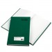 National RED56131 Emerald Series Account Book, Green Cover, 300 Pages, 12 1/4 x 7 1/4