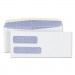 Universal UNV36301 Double Window Business Envelope, #9, Blade Flap, Gummed Closure, 3.88 x 8.88, White, 500/Box