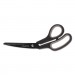 Universal UNV92022 Industrial Scissors, 8" Length, Bent, Black Carbon Coated Blades, Black/Gray