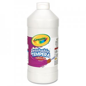 Crayola CYO543132053 Artista II Washable Tempera Paint, White, 32 oz