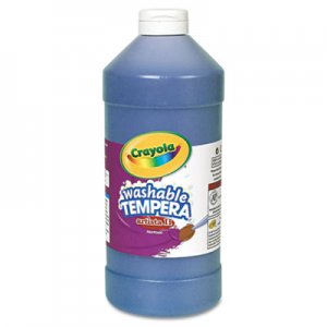 Crayola CYO543132042 Artista II Washable Tempera Paint, Blue, 32 oz