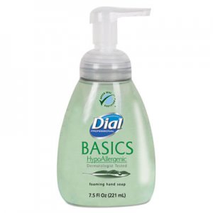 Dial Professional 06042 Basics Foaming Hand Soap, 7.5oz, Honeysuckle