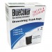BlueCollar N4828EWRC1 Drawstring Trash Bags, 13gal, 0.8mil, 24 x 28, White, 80/Box