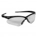 Jackson Safety 25676 Nemesis Safety Glasses, Black Frame, Clear Lens