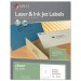 Maco MACML4005 Laser/Inkjet Matte Clear Full Sheet Labels, 8 1/2 x 11, 50/Box