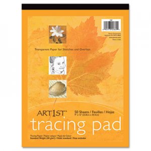 Pacon PAC2312 Art1st Parchment Tracing Paper, 9 x 12, White, 50 Sheets