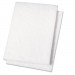 Boardwalk BWK198 Light Duty Scour Pad, White, 6 x 9, 20/Carton