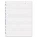 Blueline AFR11050R MiracleBind Ruled Paper Refill Sheets, 11 x 9-1/16, White, 50 Sheets/Pack