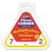 TREND TEPT1671 Multiplication/Division Three-Corner Flash Cards, 8 & Up, 48/Set